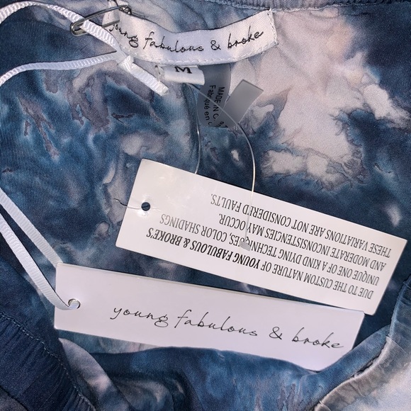 Young Fabulous & Broke Tie Dye Felicity Midi Skirt - Picture 6 of 8